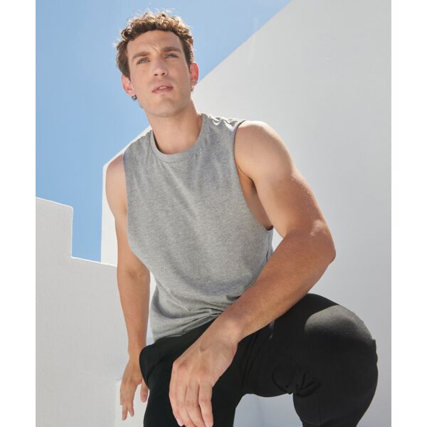 High neck slash armhole vest Thumbnail