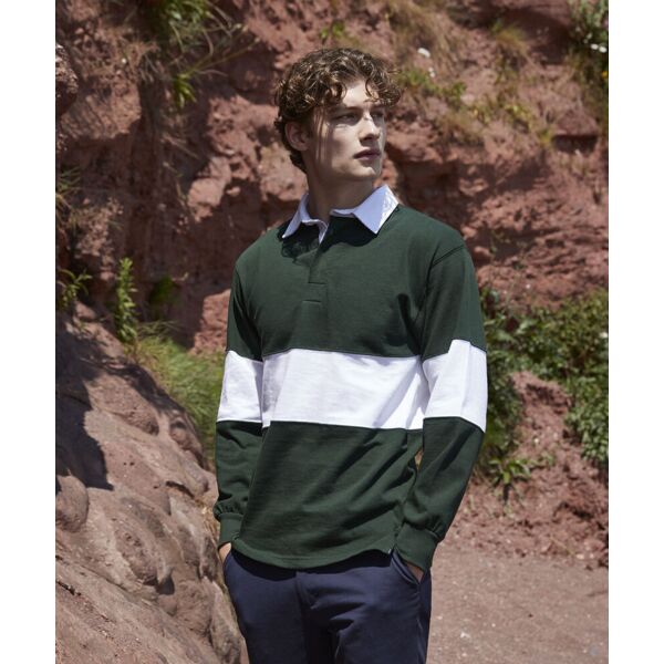 Panelled rugby shirt Thumbnail