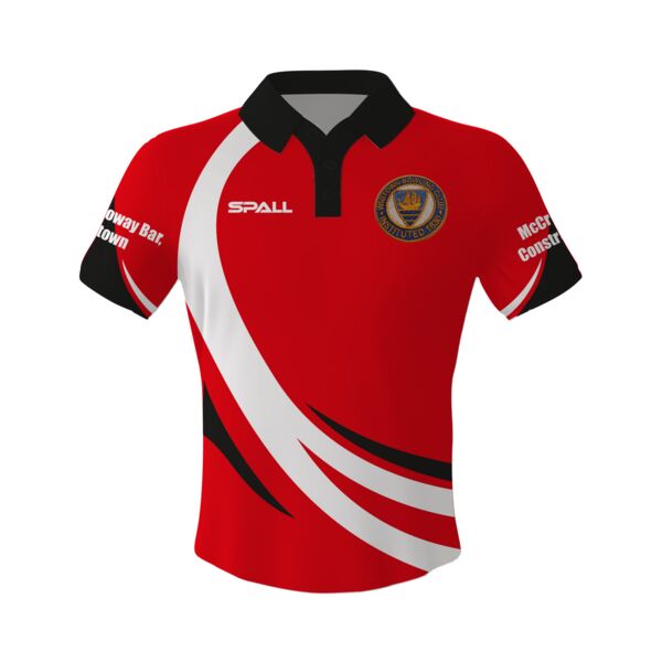 Wigtown Bowls Club Shirt Mens - Black Thumbnail