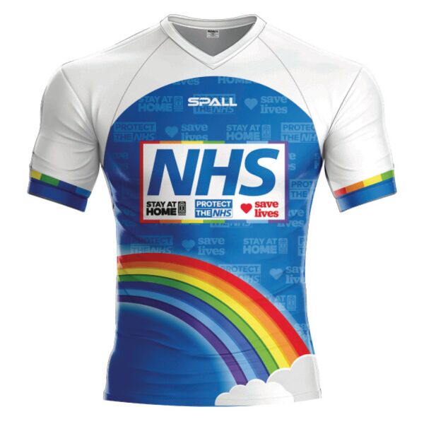NHS Charity T-Shirt Arch Rainbow - Ladies Thumbnail