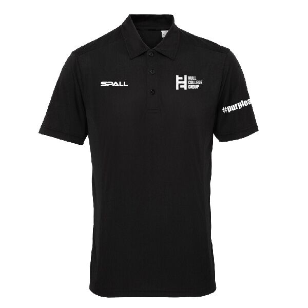 Hull College Performance Polo Shirt Mens Thumbnail