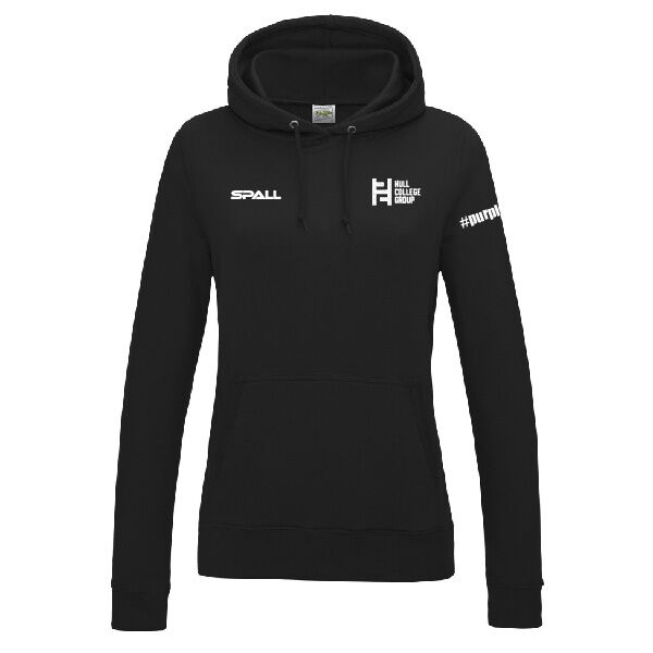 Hull College Girlie Hoodie Womens Thumbnail