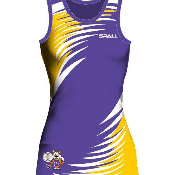 Vixens Netball Dress Juniors Thumbnail