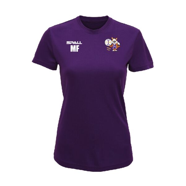 Vixens Netball Plain T-Shirt Adults Thumbnail